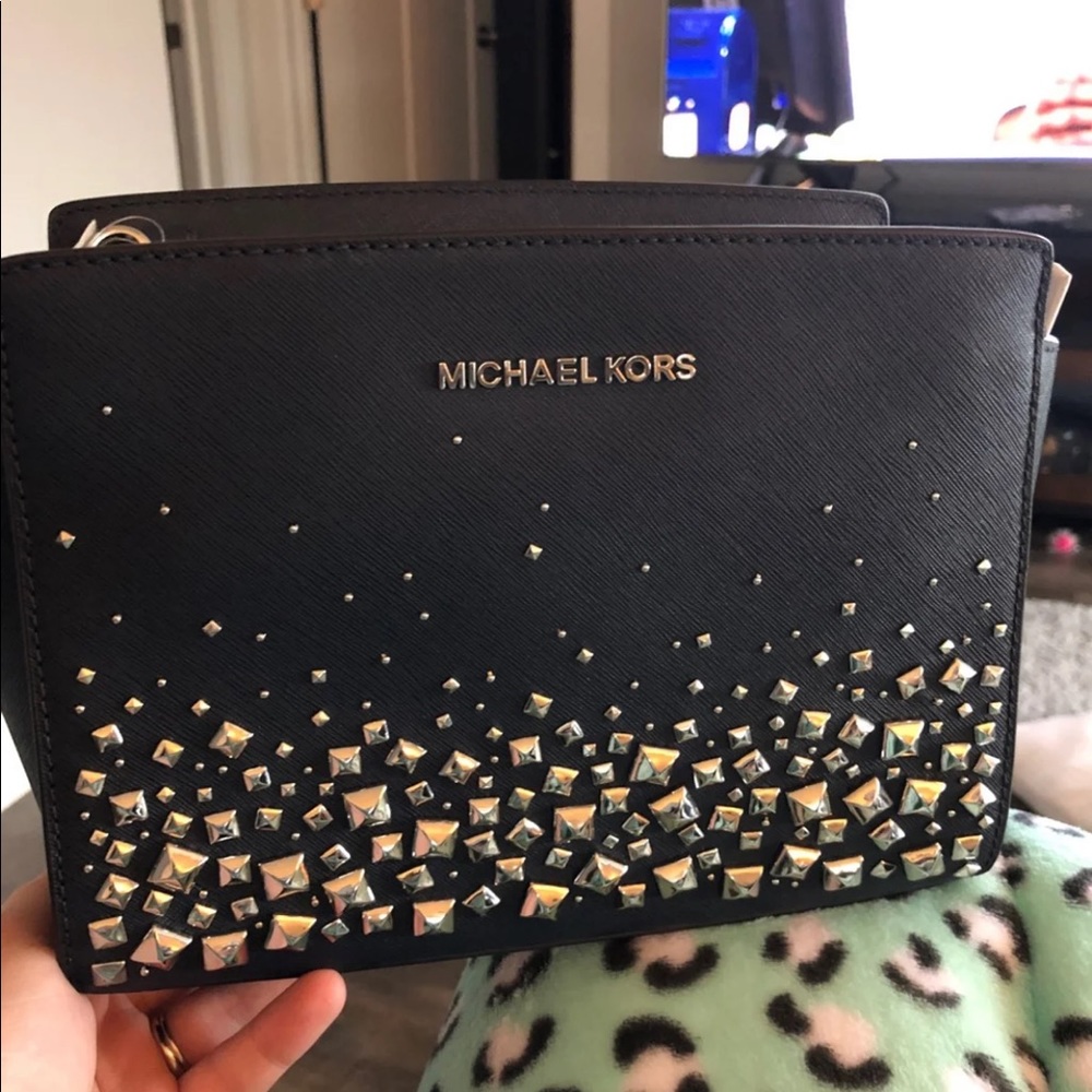 Michael kors Selma studded crossbody